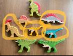 Holztiger Dino set 4 Dino’s, Kinderen en Baby's, Speelgoed | Houten speelgoed, Overige typen, Ophalen of Verzenden, Zo goed als nieuw