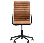 Zgan camel kleurige bureaustoel, Ophalen, Zo goed als nieuw, Zwart