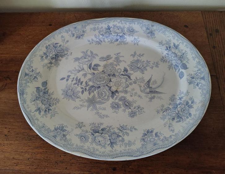 Grote schaal Wedgwood, Asiatic pheasant, Antiek en Kunst, Antiek | Servies los, Ophalen of Verzenden