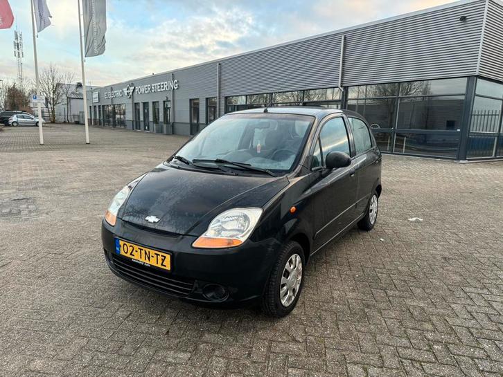 Chevrolet Matiz 0.8 2006 Zwart, Auto's, Chevrolet, Particulier, Matiz, Benzine, B, Hatchback, Handgeschakeld, Origineel Nederlands