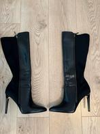 French Connection Leren Laarzen - Maat 40, Hoge laarzen, French Connection, Zwart, Ophalen of Verzenden