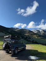 Land Rover Defender 110 2.4 ST WGN Comm 4WD 2007, Zwart, 4 cilinders, Leder en Stof, Stoelverwarming