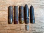 2cm's Flak 38 schefstukjes, 5 stuks, Ophalen of Verzenden, Landmacht, Duitsland, Overige typen
