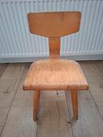 Vintage oud schoolstoeltje 2, Ophalen of Verzenden, Gebruikt, Stoel(en)