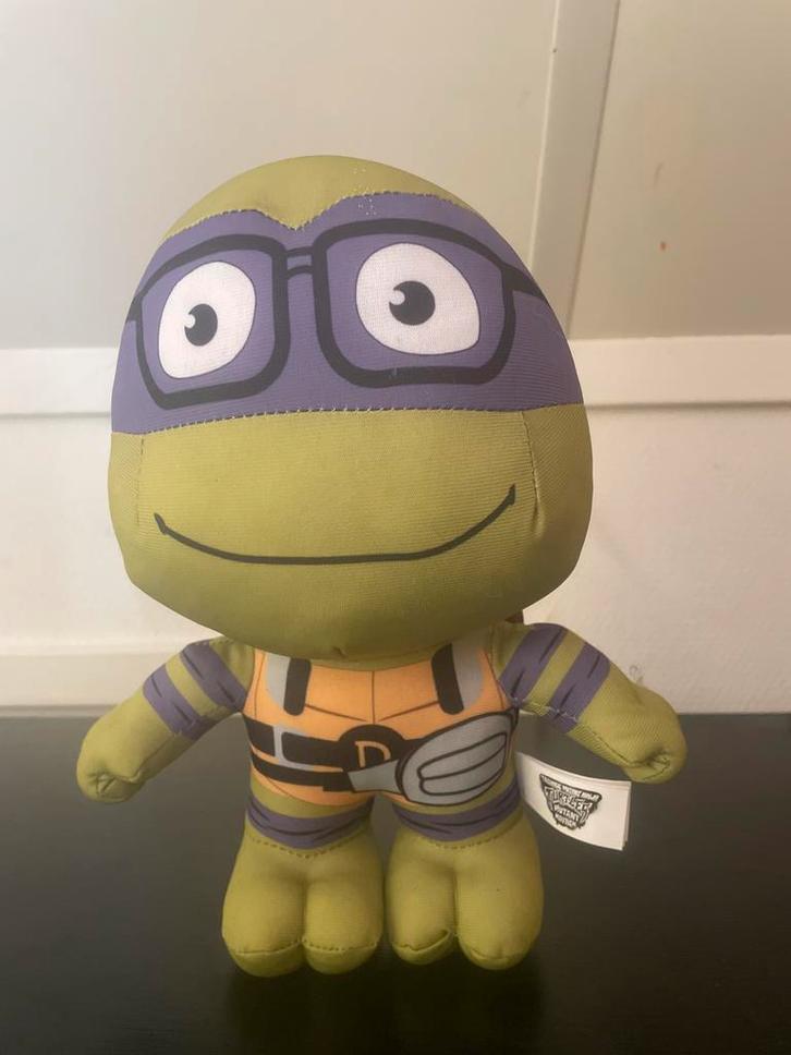 Grote Ninja Turtle Knuffel - Donatello, Kinderen en Baby's, Speelgoed | Knuffels en Pluche, Zo goed als nieuw, Overige typen, Ophalen of Verzenden