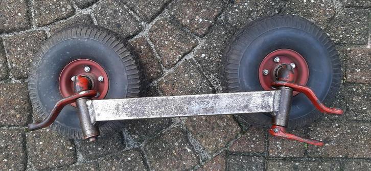 Trelleborg banden incl ophanging T991, Fiets Hem Er In, Fietsen en Brommers, Fietsonderdelen, Gebruikt, Algemeen, Ophalen