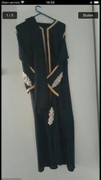 Zwarte met goud en creme en sjaal kimono, Ophalen of Verzenden, Zo goed als nieuw, Overige kleuren, Overige typen