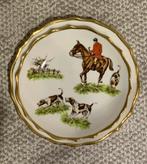 2 schaaltjes set. Fine bone china / jacht / paard / fox, Ophalen of Verzenden