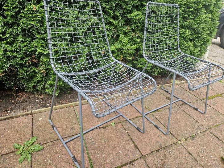 2 stuks draadstoel, tuinstoel, nieuw,, Tuin en Terras, Tuinstoelen, Nieuw, Metaal, Ophalen of Verzenden