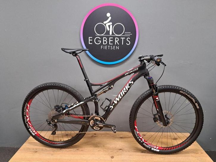 Specialized S-Works Epic Carbon 29 Heren Satin Carbon/Red/Wh, Fietsen en Brommers, Fietsen | Mountainbikes en ATB, Gebruikt, Overige merken