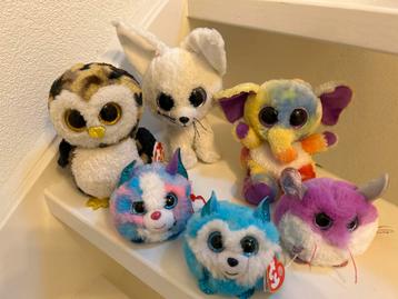 Ty Beanie Boo's, Puffies, Lumo Stars - Knuffel Collectie beschikbaar voor biedingen