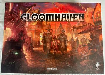 Gloomhaven 1E 2P Kickstarter + Solo Scenarios + Insert beschikbaar voor biedingen