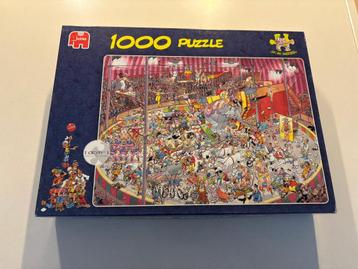 Jumbo Jan van Haasteren 1000 st puzzel Het Cicus compleet! beschikbaar voor biedingen