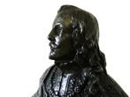 Spelter beeld van een schilder uit de 17e eeuw, Antiek en Kunst, Ophalen of Verzenden