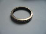 MOOIE VINTAGE RING ECHT ZILVER INGELEGD MET ZIRKONIA ?????, Sieraden, Tassen en Uiterlijk, Antieke sieraden, Verzenden, Zilver