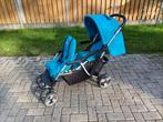 Duo kinderwagen buggy, Kinderen en Baby's, Tweelingen en Meerlingen, Gebruikt, Ophalen of Verzenden, Kinderwagen of Buggy