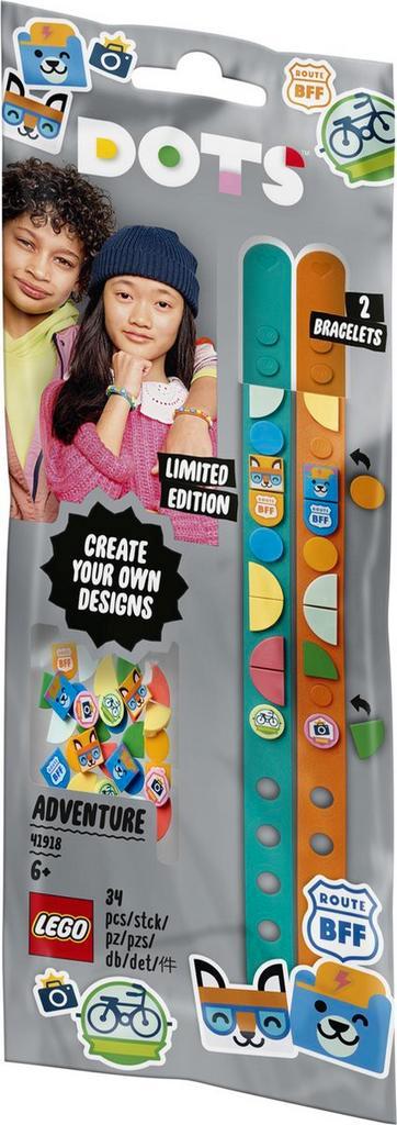 50% Korting op Lego DOTS 41918 Avonturen armbanden, Kinderen en Baby's, Speelgoed | Duplo en Lego, Nieuw, Lego, Complete set, Ophalen of Verzenden