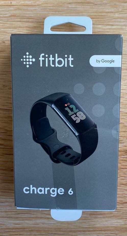 RETOURDEAL Fitbit Charge 6 - Activity Horloge - Zwart, Sieraden, Tassen en Uiterlijk, Activity trackers, Nieuw, Android, Zwart