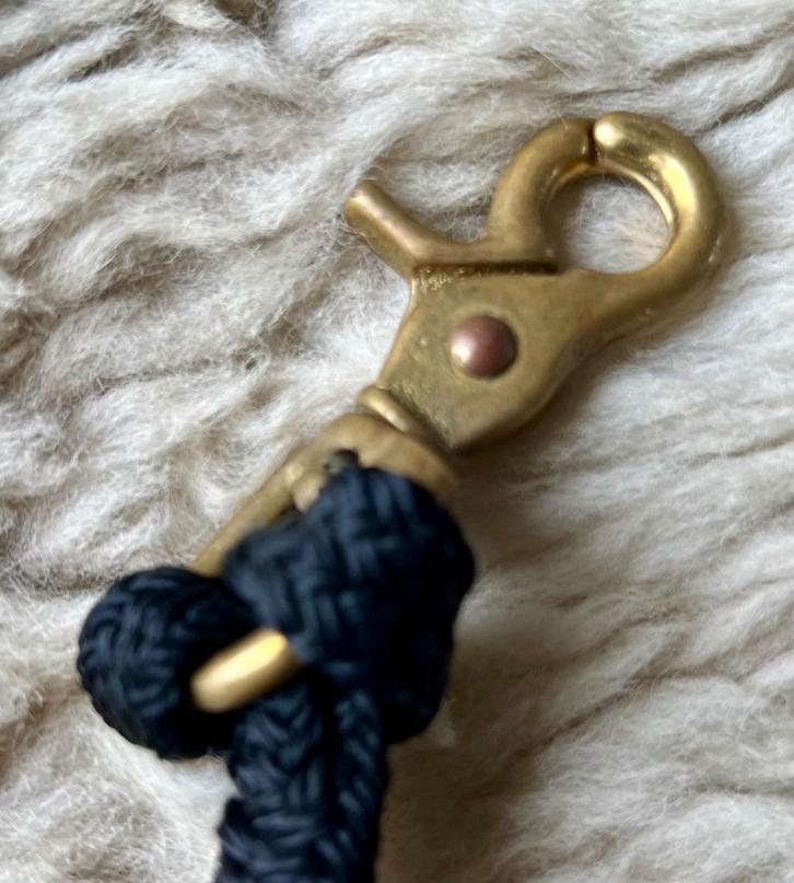 Longeertouw, leidtouw, leadrope, Dieren en Toebehoren, Paarden en Pony's | Hoofdstellen en Tuigage, Zo goed als nieuw, Dressuur