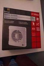 Sencys praxis badkamerventilator Silent Ø100mm NIEUW., Ophalen of Verzenden, Nieuw, Afzuiger