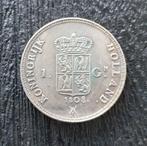 1 gulden 1808 replicaverzamelmunt napoleon oplage origineel, Postzegels en Munten, Munten | Nederland, 1 gulden, Ophalen of Verzenden