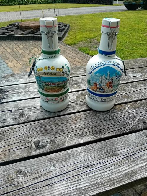 2 mooie duitse bierkruiken., Verzamelen, Biermerken, Zo goed als nieuw, Overige merken, Ophalen of Verzenden