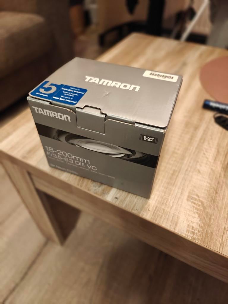 Tamron 18-200mm Lens, Audio, Tv en Foto, Fotografie | Lenzen en Objectieven, Ophalen, Gebruikt, Standaardlens, Zoom