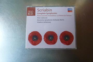 Scriabin Complete Symphonies - Vladimir Ashkenazy  beschikbaar voor biedingen