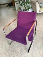 Twee mooie, paarse arco spine stoelen, Huis en Inrichting, Stoelen, Ophalen