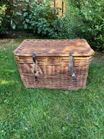 Rotan opbergmand / opbergkist, Huis en Inrichting, Woonaccessoires | Schalen en Manden, Ophalen, Gebruikt, Mand, Riet