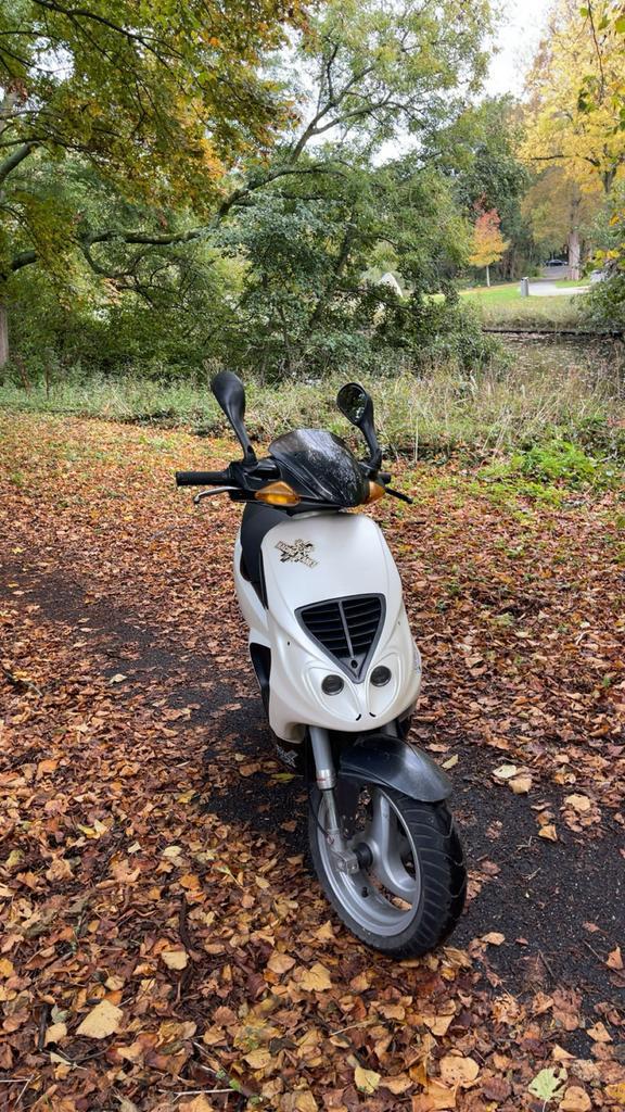 Piaggio NRG MC3 - Ruilen, Fietsen en Brommers, Scooters | Piaggio, Gebruikt, NRG, Maximaal 45 km/u, Benzine, Ophalen