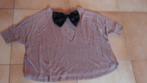 NIEUW! Damesblouse driekwartmouw met strik roze ronde hals, Maat 38/40 (M), Vila, Nieuw, Ophalen of Verzenden