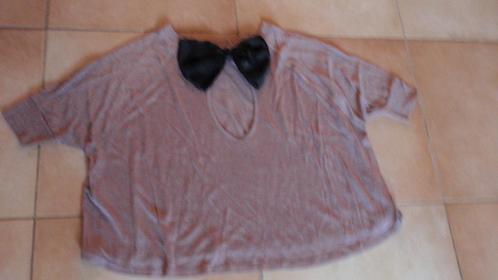 NIEUW! Damesblouse driekwartmouw met strik roze ronde hals, Kleding | Dames, Blouses en Tunieken, Nieuw, Maat 38/40 (M), Roze