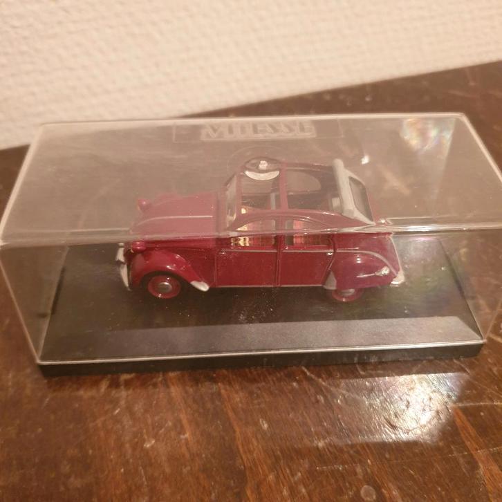 Vitesse Citroen 2cv modelauto - miniature, Verzamelen, Automerken, Motoren en Formule 1, Zo goed als nieuw, Auto's, Ophalen of Verzenden
