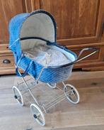 Blauwe vintage speelgoed kinderwagen, Ophalen, Gebruikt, Overige typen