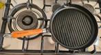 Ronneby bruk grillpan 28 cm, Ophalen of Verzenden, Zo goed als nieuw, Overige materialen, Koekenpan of Braadpan