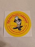 3930 Vintage V.A.G. Dealer Sticker - Volkswagen & Audi, Auto diversen, Autostickers, Ophalen of Verzenden