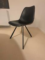 Dutch Bone Stoel - Zwart Leer (8x), Antiek en Kunst, Ophalen