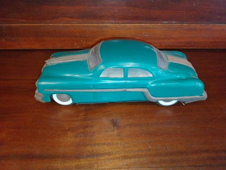 Early plastic vintage coupé – ca. 1:25 schaal, Hobby en Vrije tijd, Modelauto's | 1:24, Gebruikt, Auto, Overige merken, Ophalen