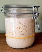 Zuurdesem starter - Rogge, actief en klaar voor gebruik!, Ophalen, Zo goed als nieuw, Glas, Pot, Bus of Blik