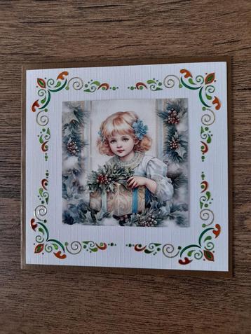 Hobbydots wenskaart *kerst* + envelop beschikbaar voor biedingen