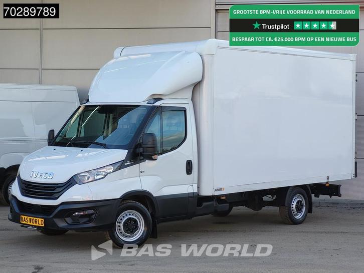 Iveco Daily 35S16 Automaat Bakwagen Achterdeuren 160PK Airco, Auto's, Bestelauto's, Bedrijf, Te koop, Achteruitrijcamera, Airconditioning