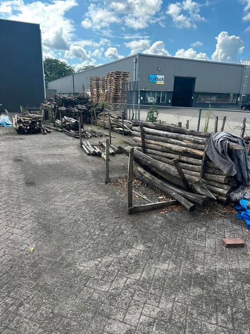 Robinia weidepalen, Tuin en Terras, Palen, Balken en Planken, Zo goed als nieuw, Palen, 250 cm of meer, Hardhout, Ophalen