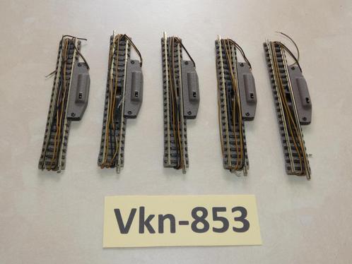 Vk-853  N Spoor Electrische Ontkoppelrails 9112 Fleischmann, Hobby en Vrije tijd, Modeltreinen | N-Spoor, Zo goed als nieuw, Rails