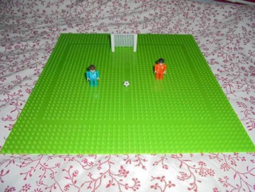 Plus Bricks Voetbalveld, Kinderen en Baby's, Speelgoed | Overig, Zo goed als nieuw, Ophalen of Verzenden