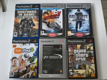 Diverse games (28 stuks voor de PlayStation 2  beschikbaar voor biedingen