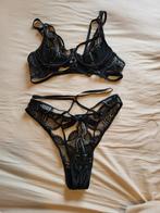 Sexy hunkemoller set private collectie, Setje, Zwart, Ophalen