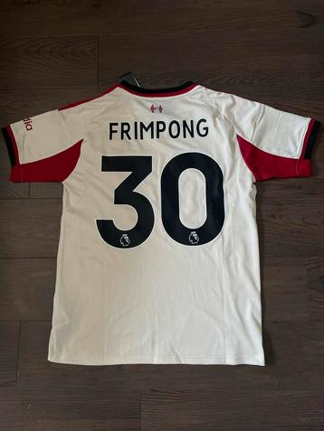 Liverpool Uitshirt 25/26 Frimpong #30 Maat S beschikbaar voor biedingen