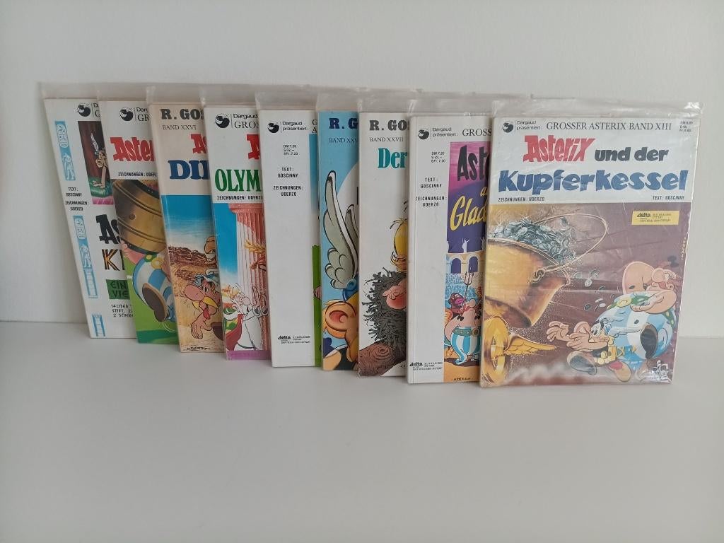 ASTERIX STRIP COLLECTIE (DUITSE VERSIE), Boeken, Eén stripboek, Verzenden