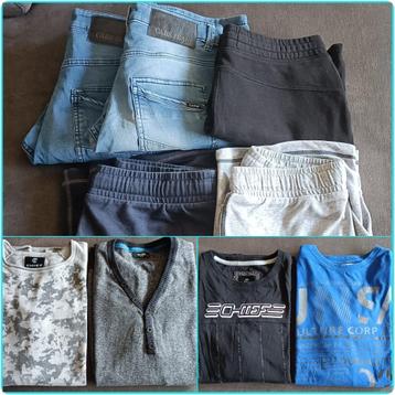 Pakket jongens/heren kleding maat S beschikbaar voor biedingen